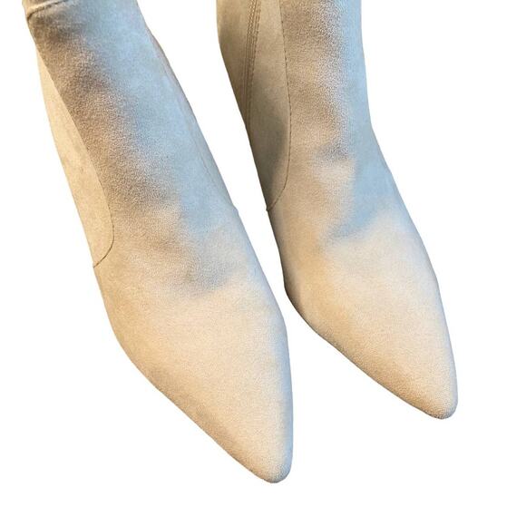 NEW Bellini Lornie Faux Suede Stone Modern Western Bootie Size 9 - Picture 2 of 9